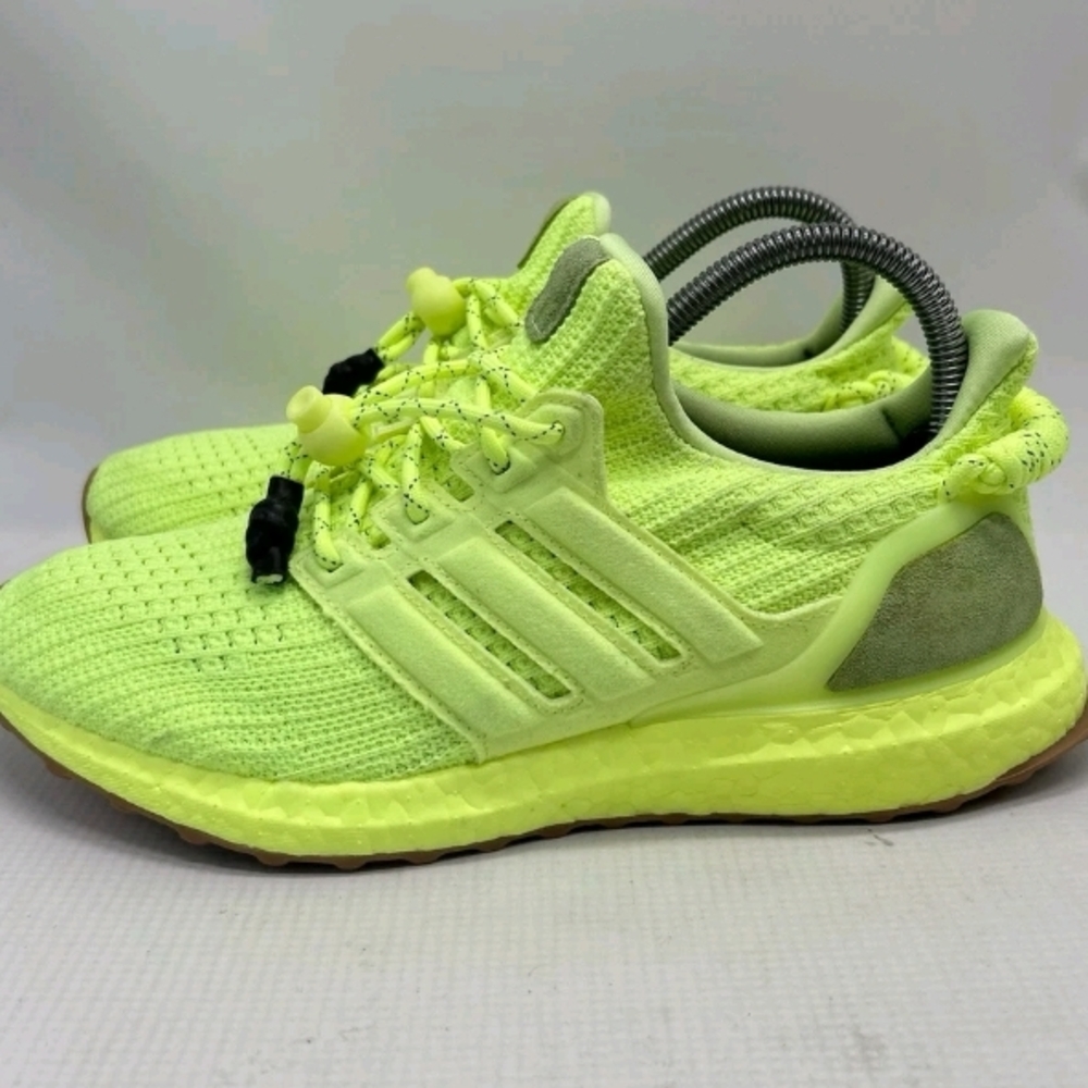 Adidas UltraBoost OG x Beyonce Ivy Park Men’s Size 7 US Hi-Res Yellow Green Neon - Picture 4 of 7